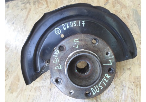 Цапфа,кулак поворотний передній лівий, c ABS Renault Duster 1.5 dci, 8200881914, 8200881824, 8200881941
